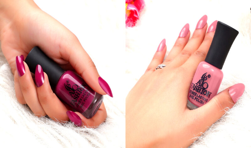 AQ FASHION Gel Pastel Nail Polish Set of 6 - Image 4