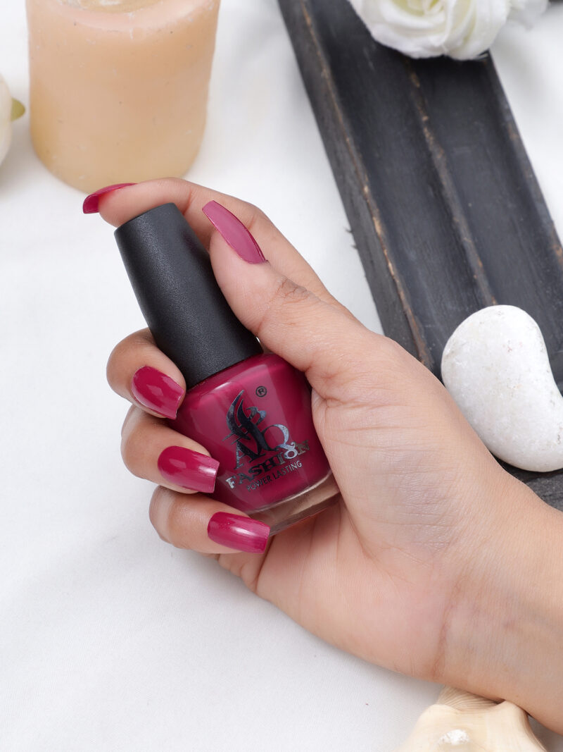 AQ FASHION Gel Pastel Nail Polish - Shade no 12 - Image 4