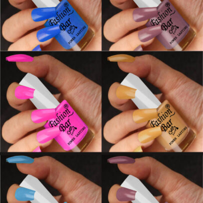 FASHION BAR gel nail polish combo of 6 (12)