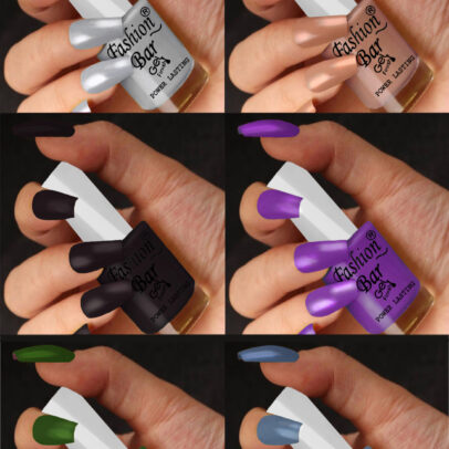 FASHION BAR gel nail polish combo of 6 (1)