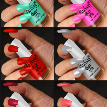 FASHION BAR gel nail polish combo of 6 (6)