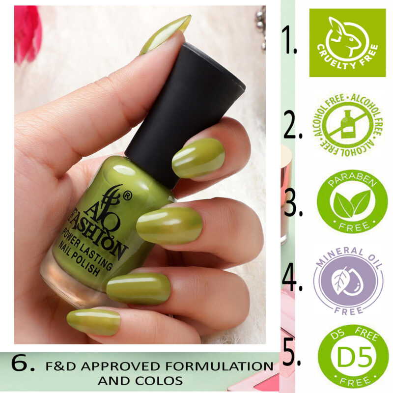 AQ FASHION HIGH QUALITY GEL NAIL POLISH PACK OF 6(1) - Image 5